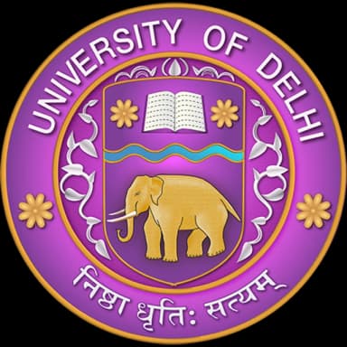 Delhi University crest